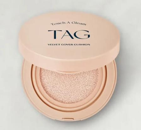 韓國 DAISO TAG Velvet Color Cushion 持妝絲絨氣墊粉餅 15g SPF 50+ PA+++