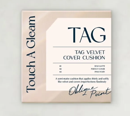 韓國 DAISO TAG Velvet Color Cushion 持妝絲絨氣墊粉餅 15g SPF 50+ PA+++