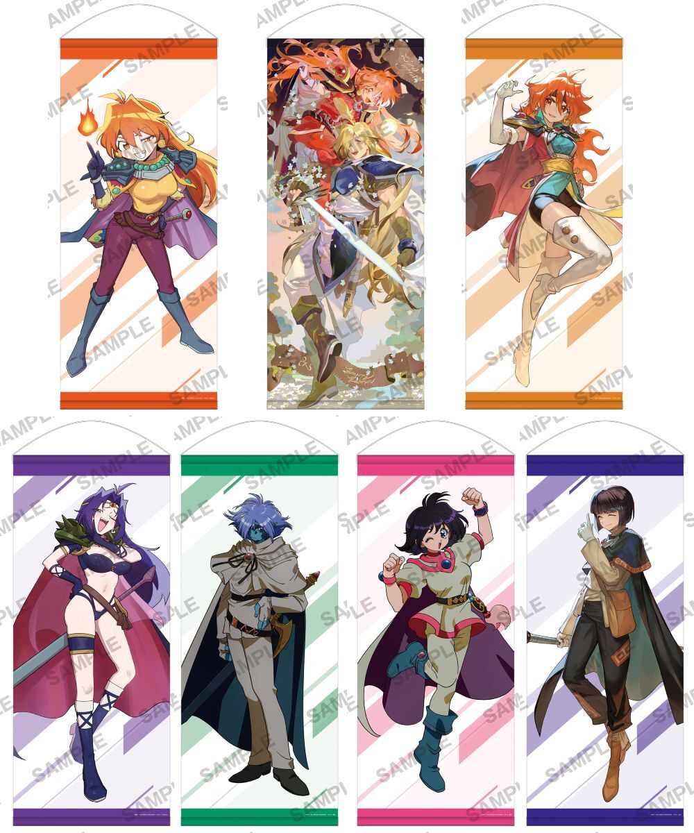 預購-【KADOMIX 官方特邀繪師系列】『秀逗魔導士』大掛軸 系列 【日本進口精品】