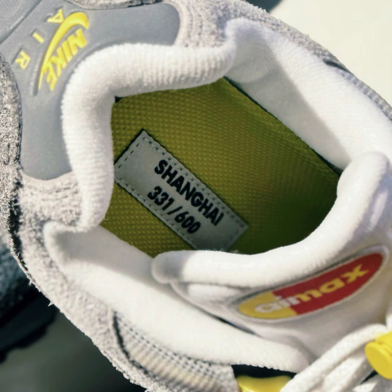 UNDEFEATED×Nike Air Max 95 Opti Yellow 上海全球限量600雙獨立編號