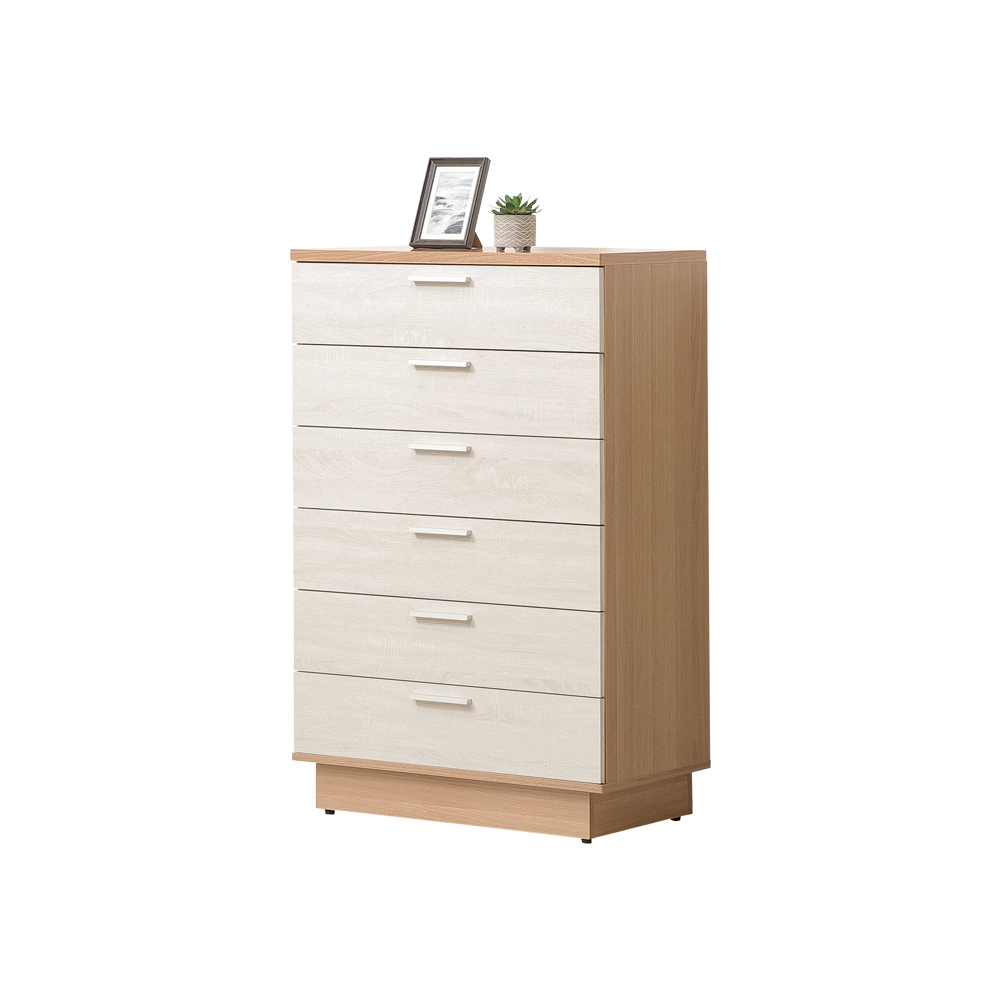 亞莫2.7尺六斗櫃/六抽收納櫃/置物櫃