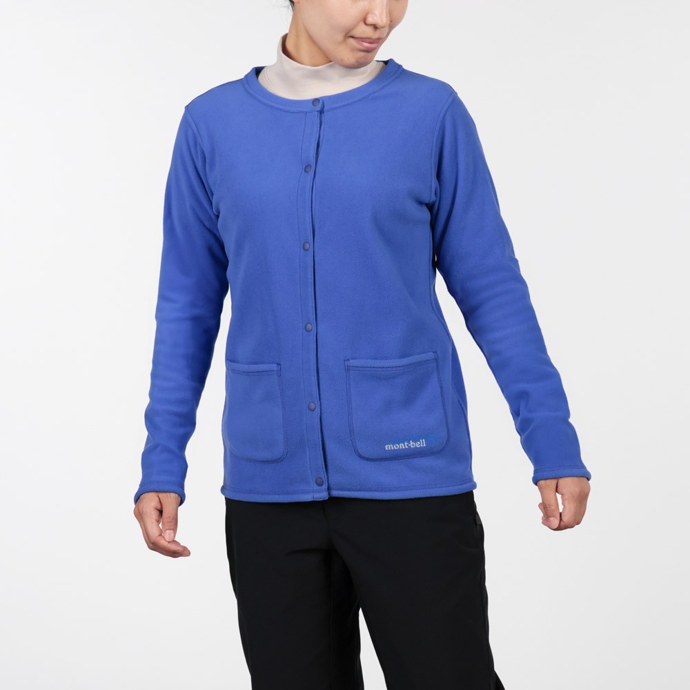 Mont-bell CHAMEECE Cardigan Women's 女款 開襟衫外套 刷毛襯衫外套 1114918 (2色) [HappyOutdoor]