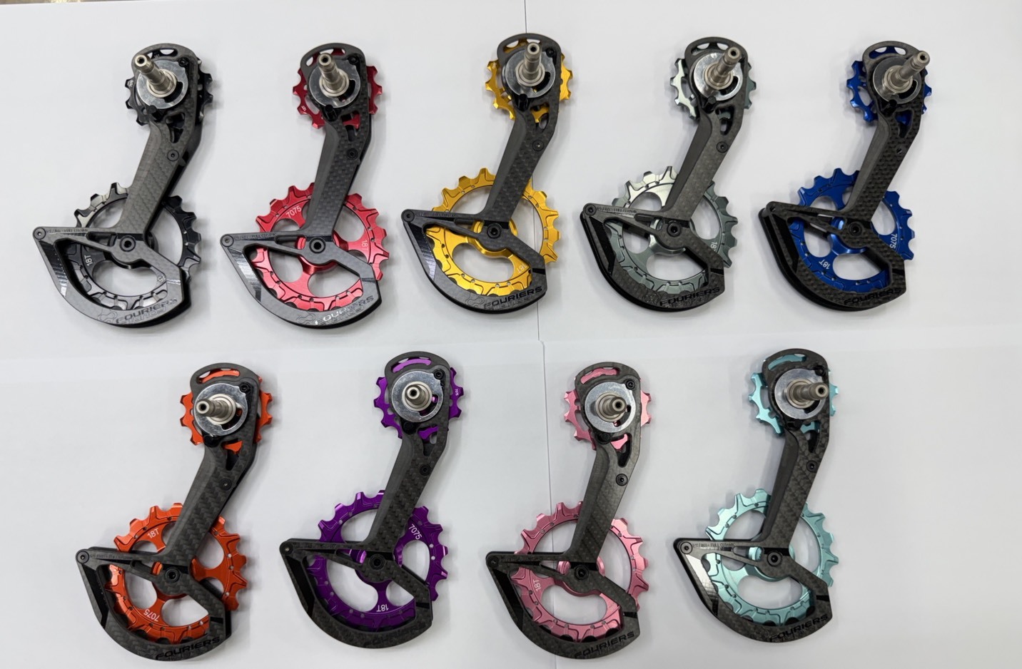 富律業 Fouriers 新版18T加大導輪 CT-DX007