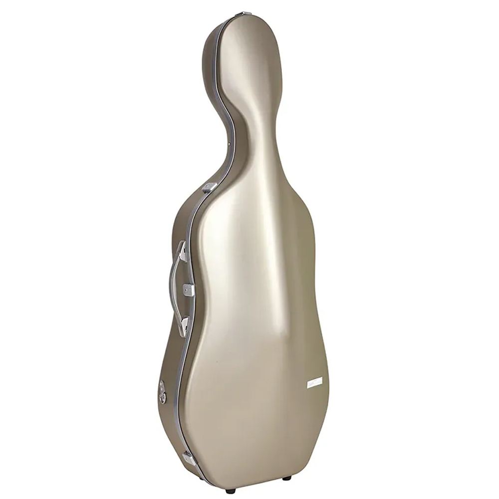 HIGHTECH SUPREME 至尊科技系列 大提琴盒 (香檳色銀邊)