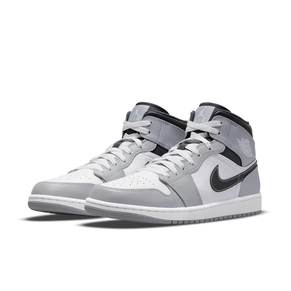 Nike Air Jordan 1 Mid Light Smoke Grey 煙灰黑 554724-078