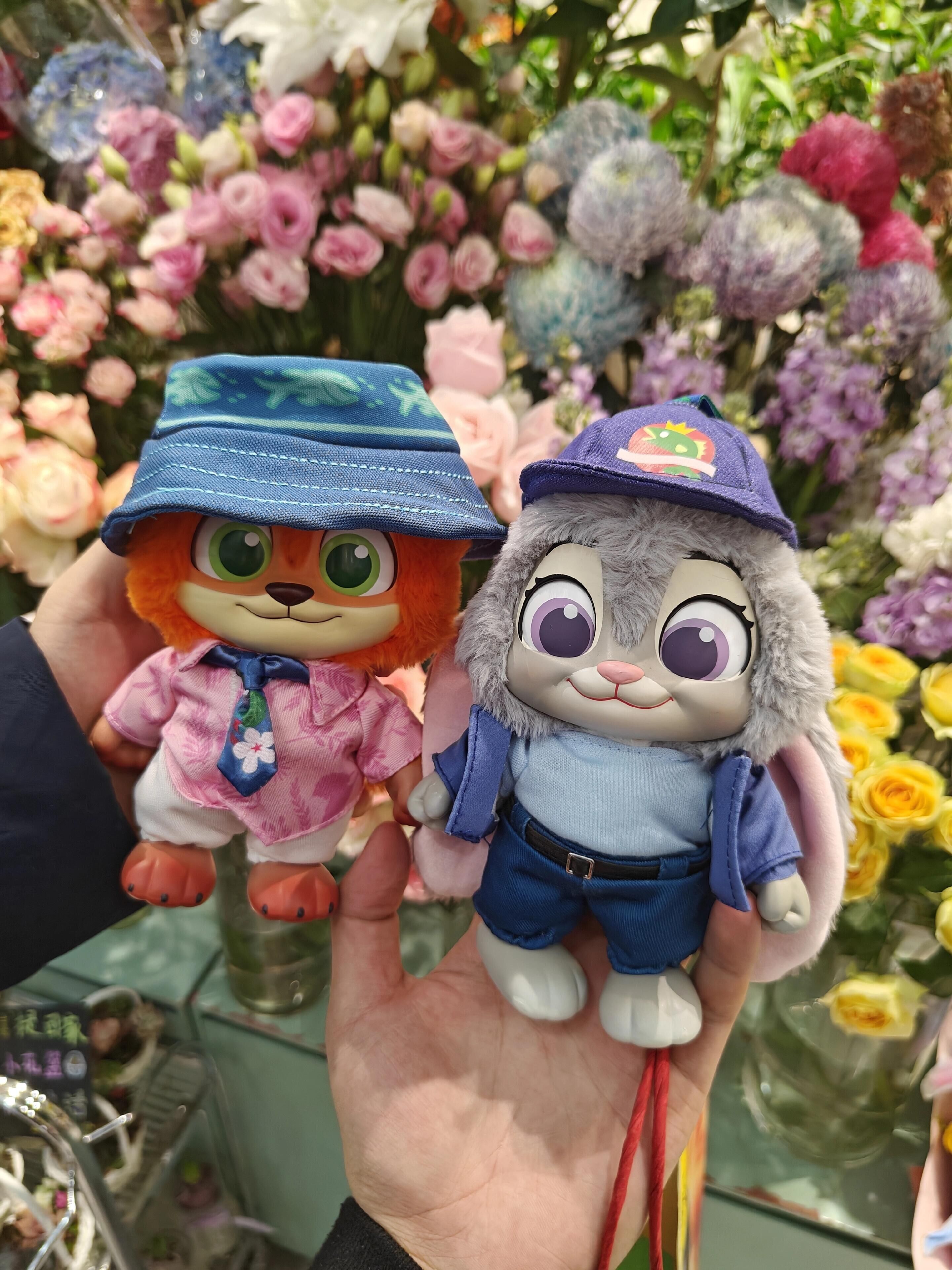 Disney 迪士尼 正版授權 動物方城市2 城市居民毛絨吊飾 鑰匙圈 茱蒂 尼克 盲盒 6+1款(任買兩件711免運)/預購