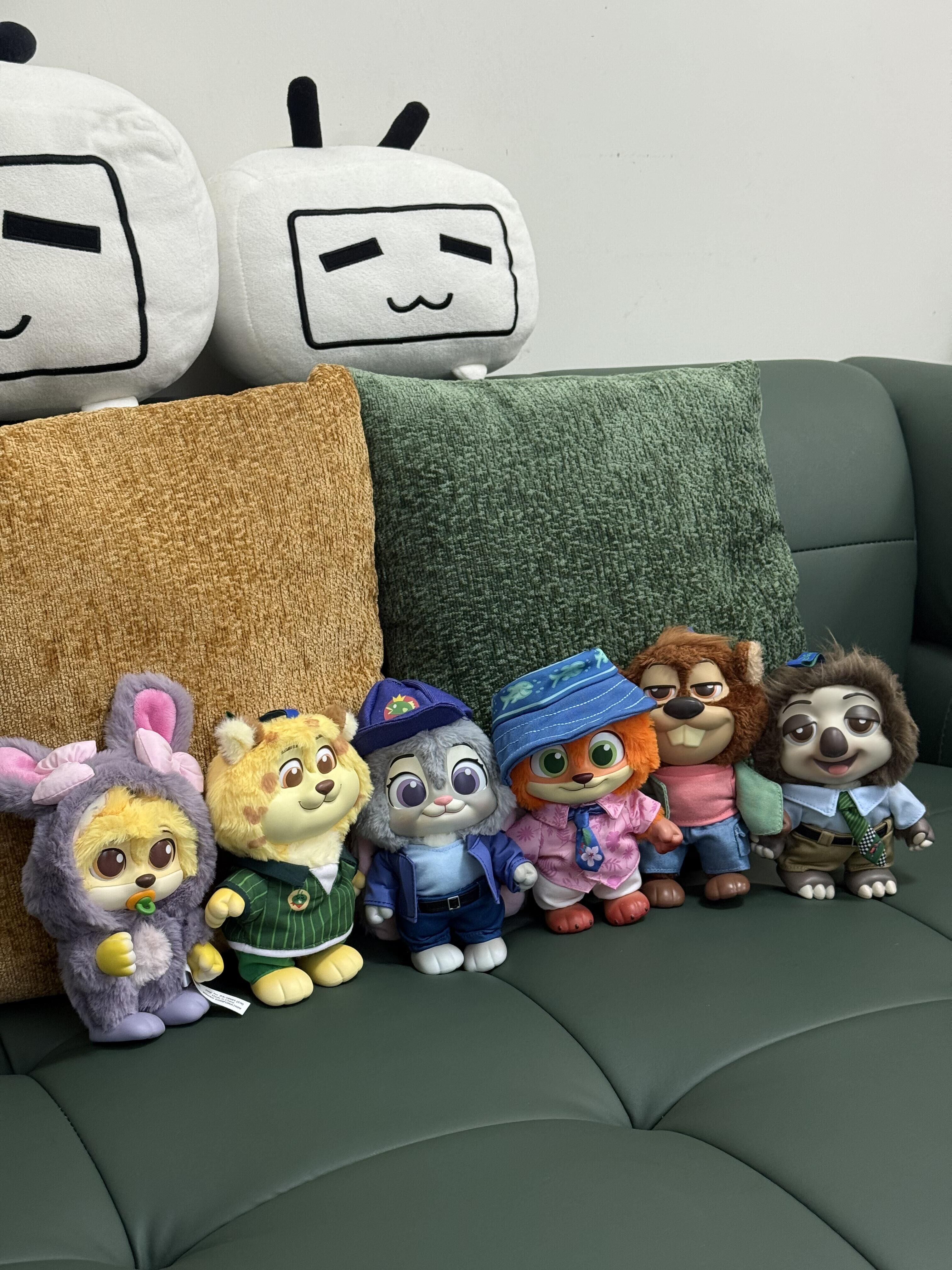 Disney 迪士尼 正版授權 動物方城市2 城市居民毛絨吊飾 鑰匙圈 茱蒂 尼克 盲盒 6+1款(任買兩件711免運)/預購