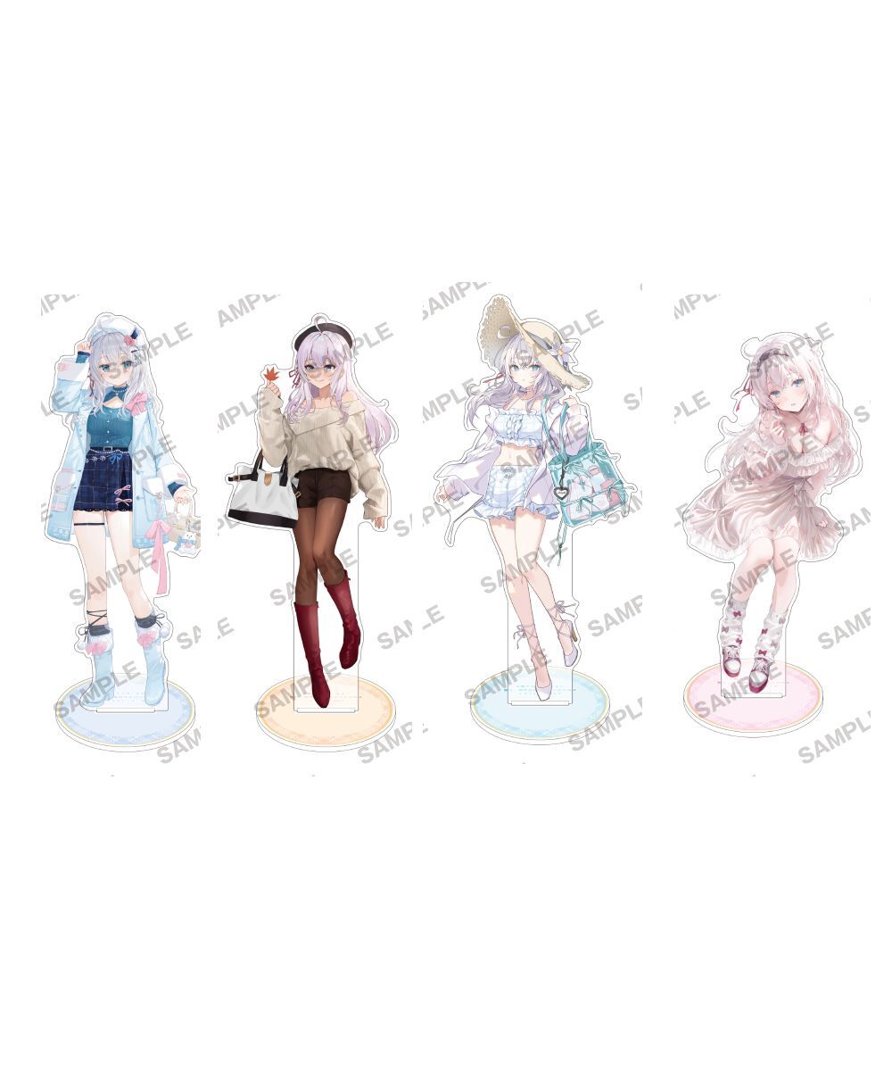 預購-【KADOMIX 官方特邀繪師系列】『不時輕聲地以俄語遮羞的鄰座艾莉同學』壓克力立牌　艾莉 系列【日本進口精品】