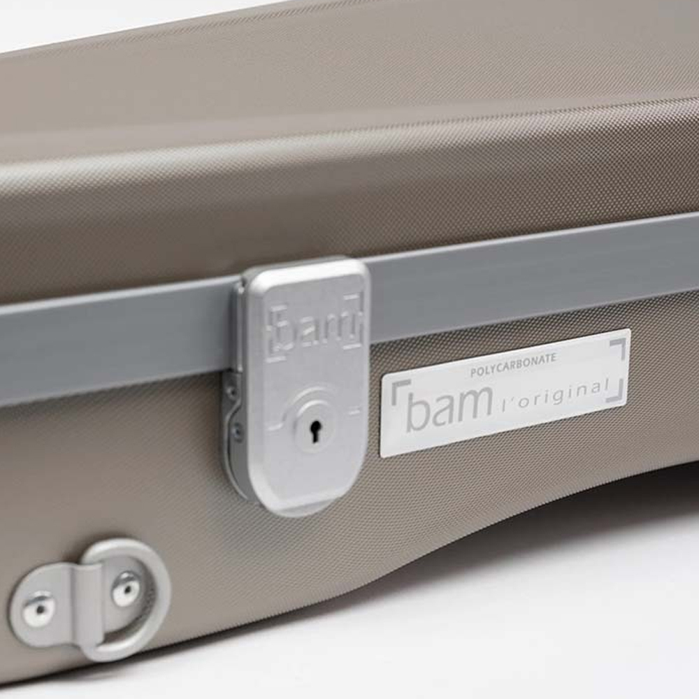 L'OPERA SUPREME 鑽石系列 小提琴三角盒 (香檳色銀邊)