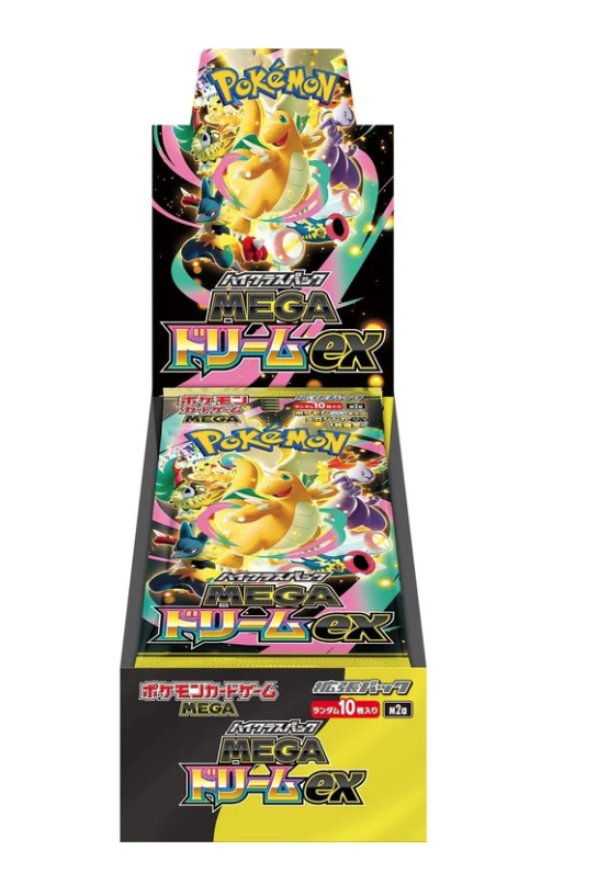 Pokémon Booster Box (日版) - MEGA Dream ex 超級夢想ex (M2A) - 10 Packs Pokemon Card