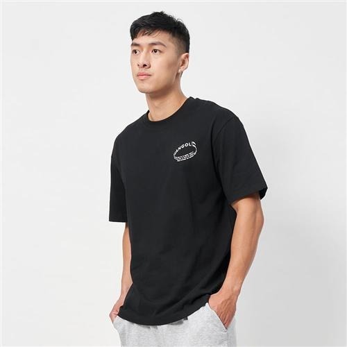 男女款 KANGOL TEE 黑色 藍色 英國 袋鼠 休閒 中性 寬版 印花 短T【63251012】