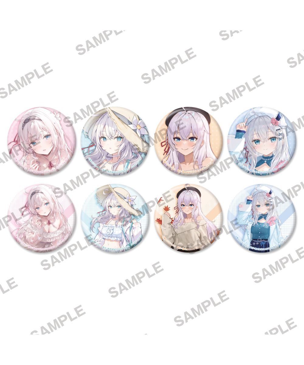 預購-【KADOMIX 官方特邀繪師系列】『不時輕聲地以俄語遮羞的鄰座艾莉同學』集換式徽章 PACK盲盒販售 隨機出貨【日本進口精品】