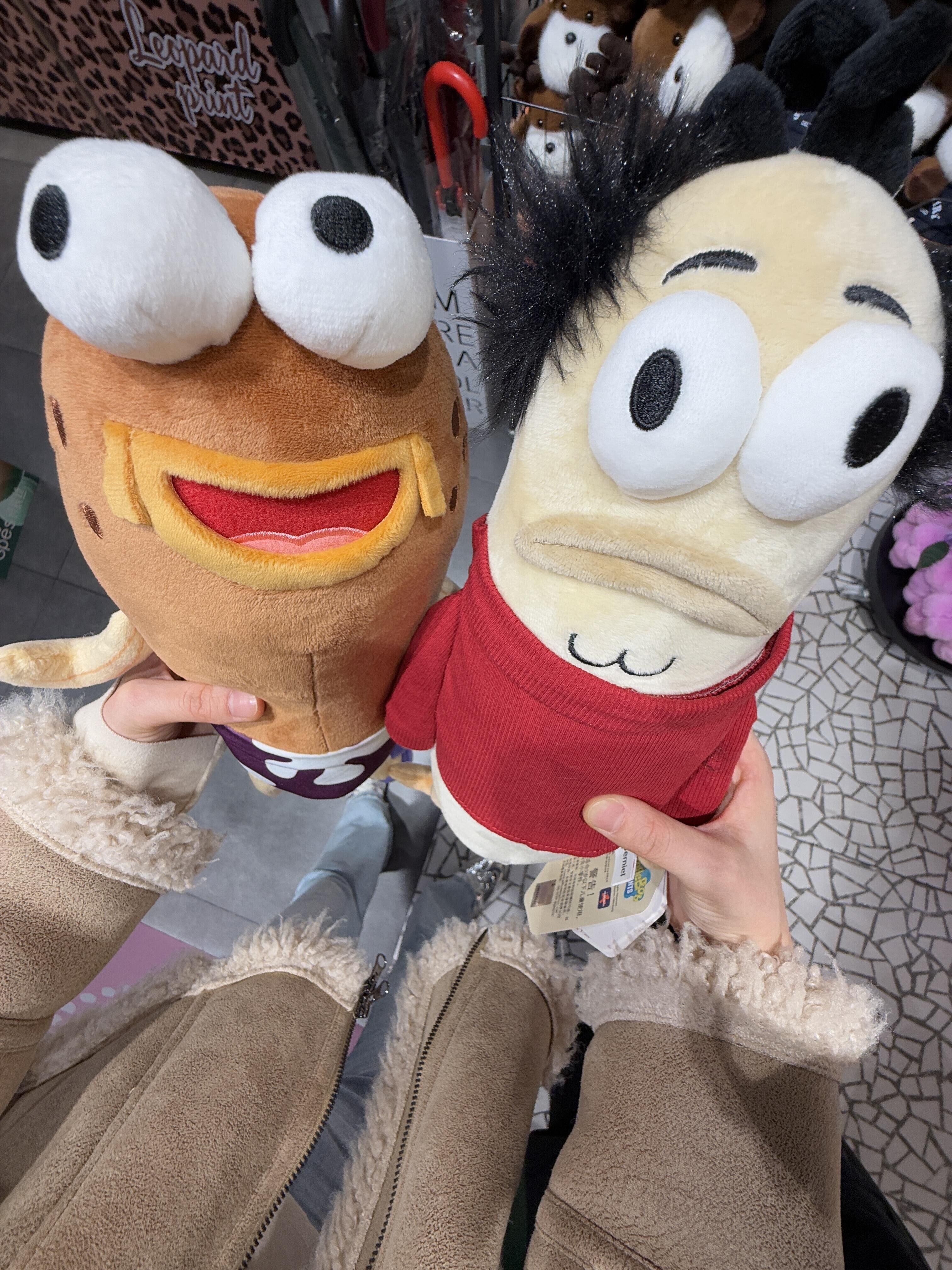 本週限時接單!! 海綿寶寶 正版授權 比奇堡居民毛絨娃娃 醜萌 毛絨公仔 路人魚 8款(任買兩件711免運)/預購