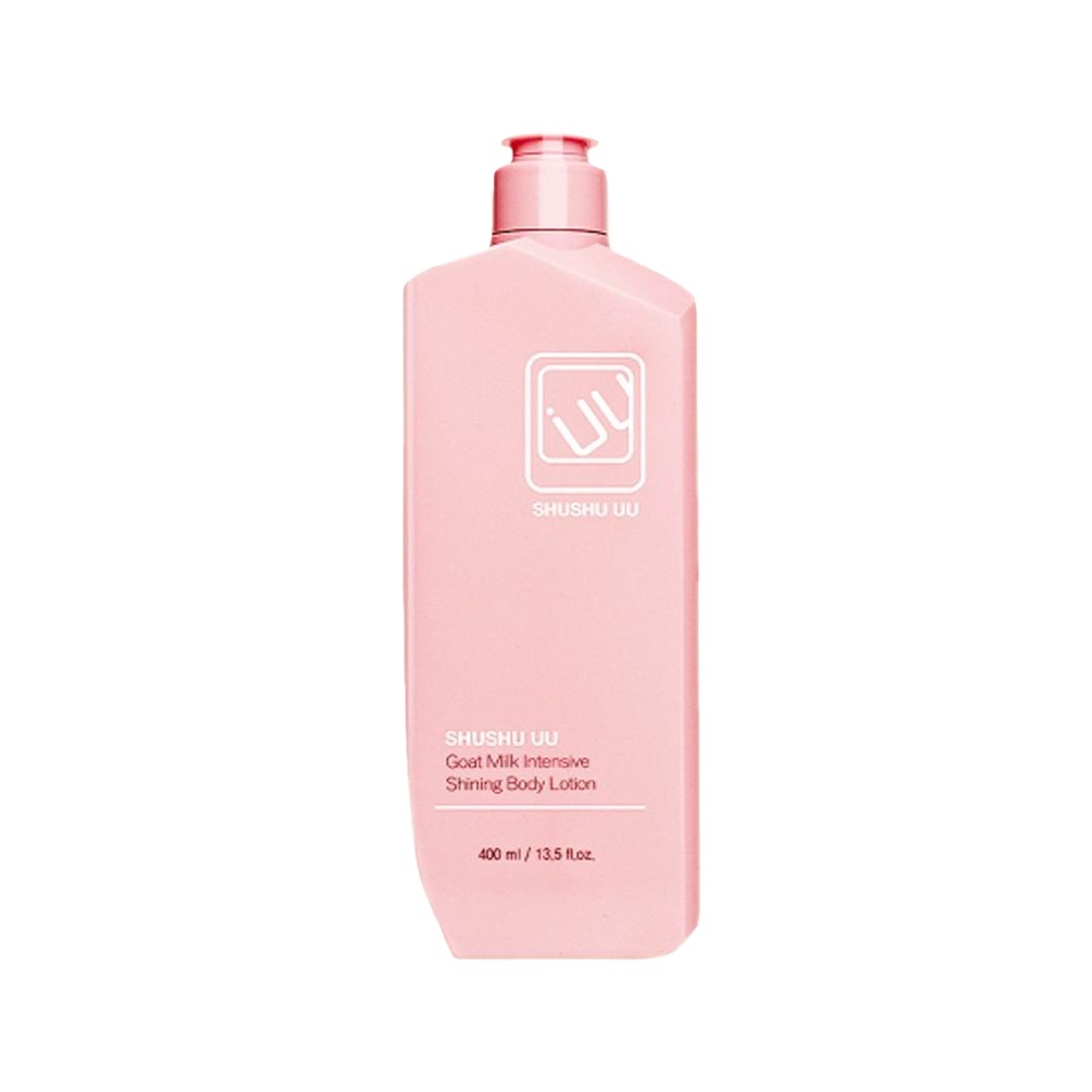 SHUSHU UU - Goat Milk Brightening Body Lotion 400ML | Moisturizing Body Lotion, Soothes and Nourishes Dry Skin, Body Cream 8809356628256 EXP.2026.10.17