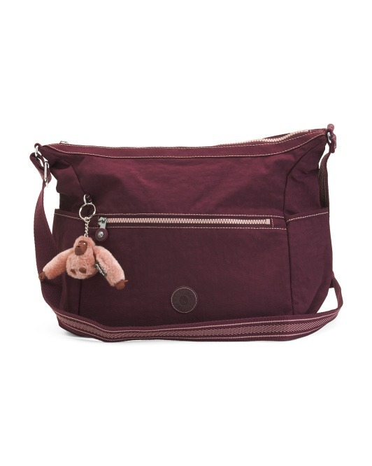 【預購】Q121801 KIPLING 深李子色尼龍 Alenya 斜背包