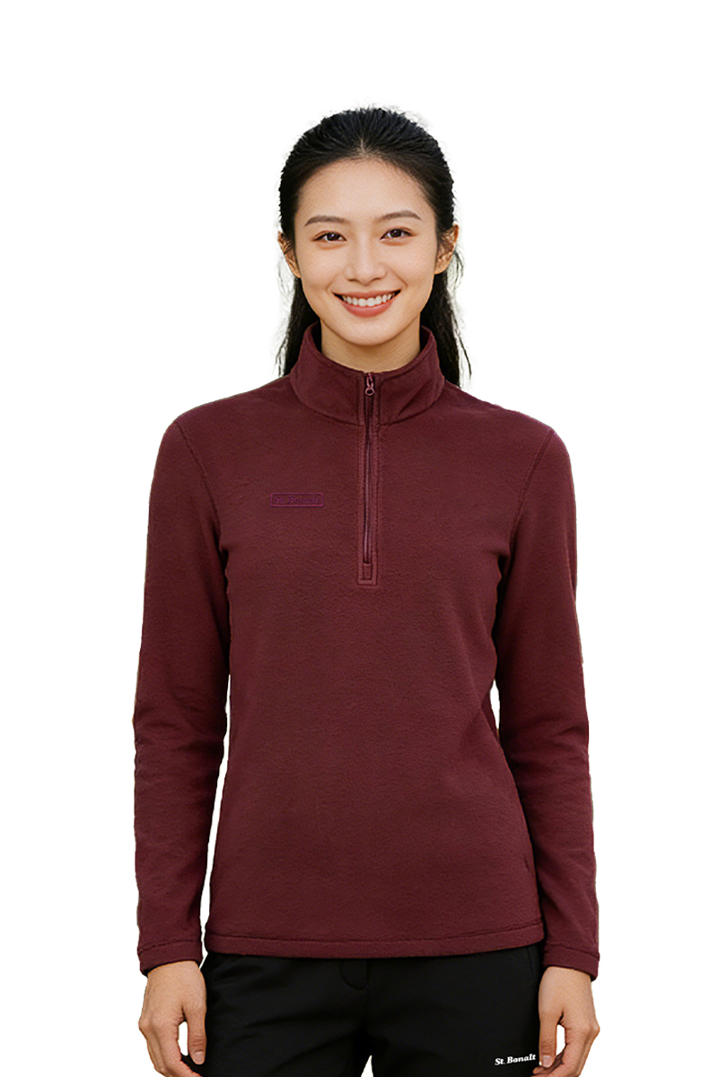 立領刷毛保暖衣｜男女款 FM3005 (舒適保暖、長袖T、刷毛面料)