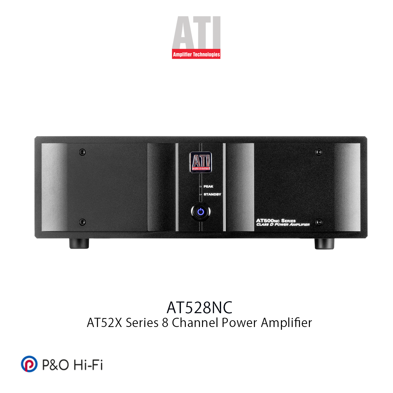 ATI AT528NC 8 聲道 後級擴音機