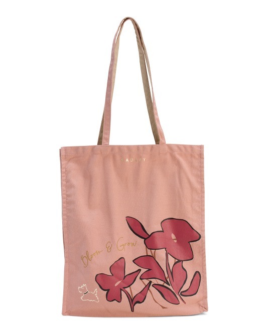 【預購】Q121806 RADLEY LONDON  粉紅色 Bloom And Grow 中型敞口手提包