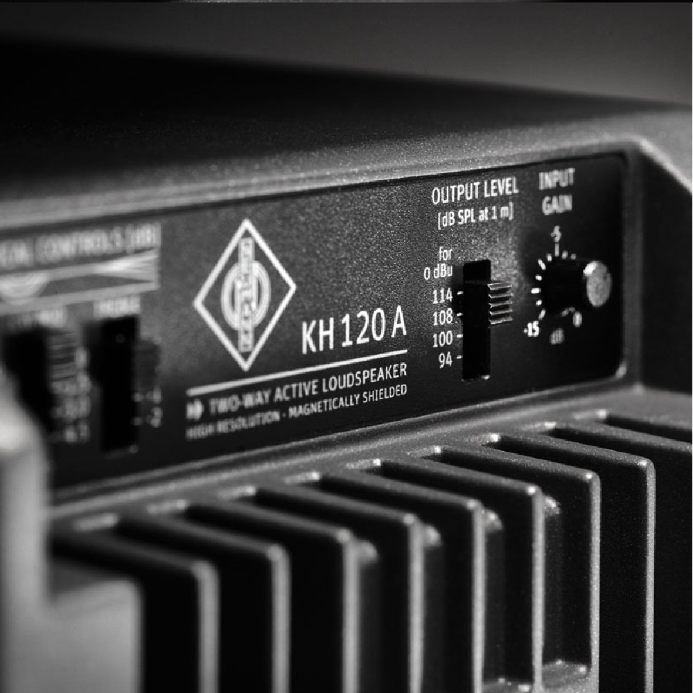 Neumann Neumann / KH120 MK2 5.25吋(對)(245W) 主動式錄音監聽喇叭 第二代(黑/白) 第 6 張圖片｜三峽錄音 / 音響