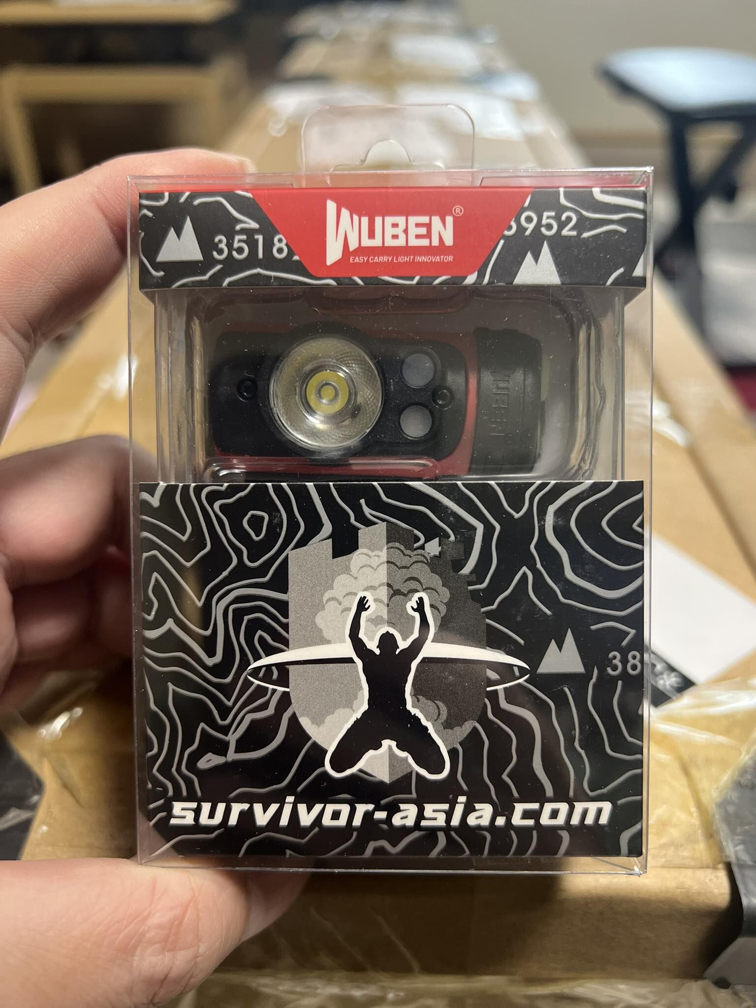 WUBSB X survivor-asia.com 聯名款H3頭燈