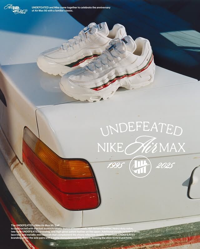 Undefeated x Nike Air Max 95 SP 黑 聯名 男鞋 IB4453-100