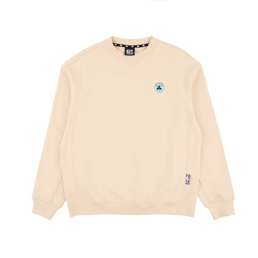 NBA 大學T 落肩 卡其 長袖上衣 塞爾提克隊 3355100901