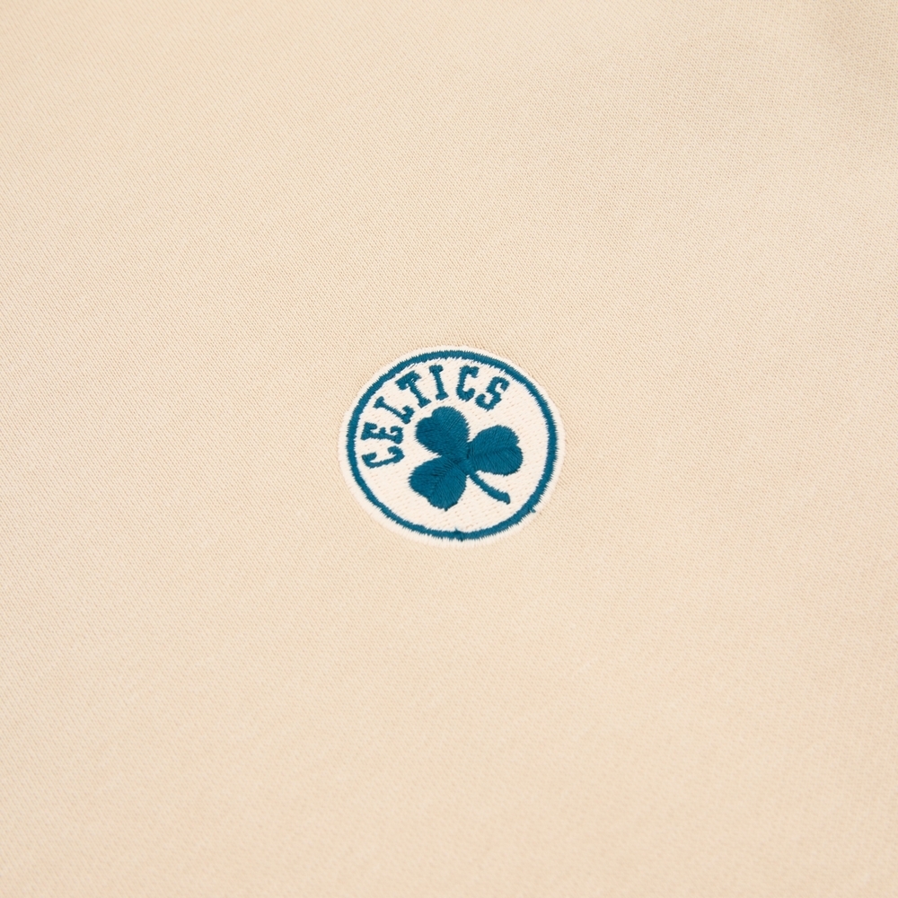 NBA 大學T 落肩 卡其 長袖上衣 塞爾提克隊 3355100901