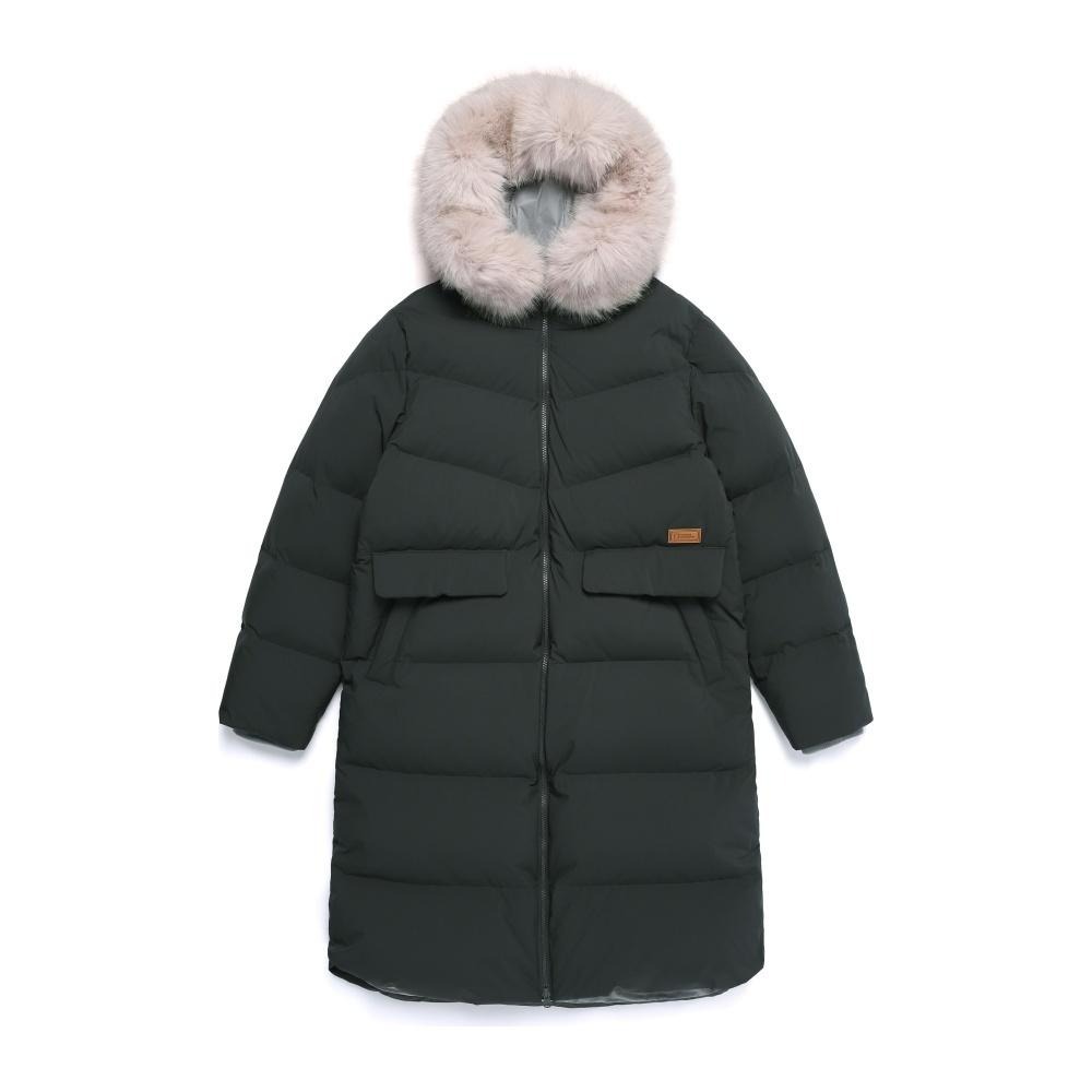 【預購】AKR121805 National Geographic 女裝連帽鵝絨長款羽絨服 (N254WDW190)