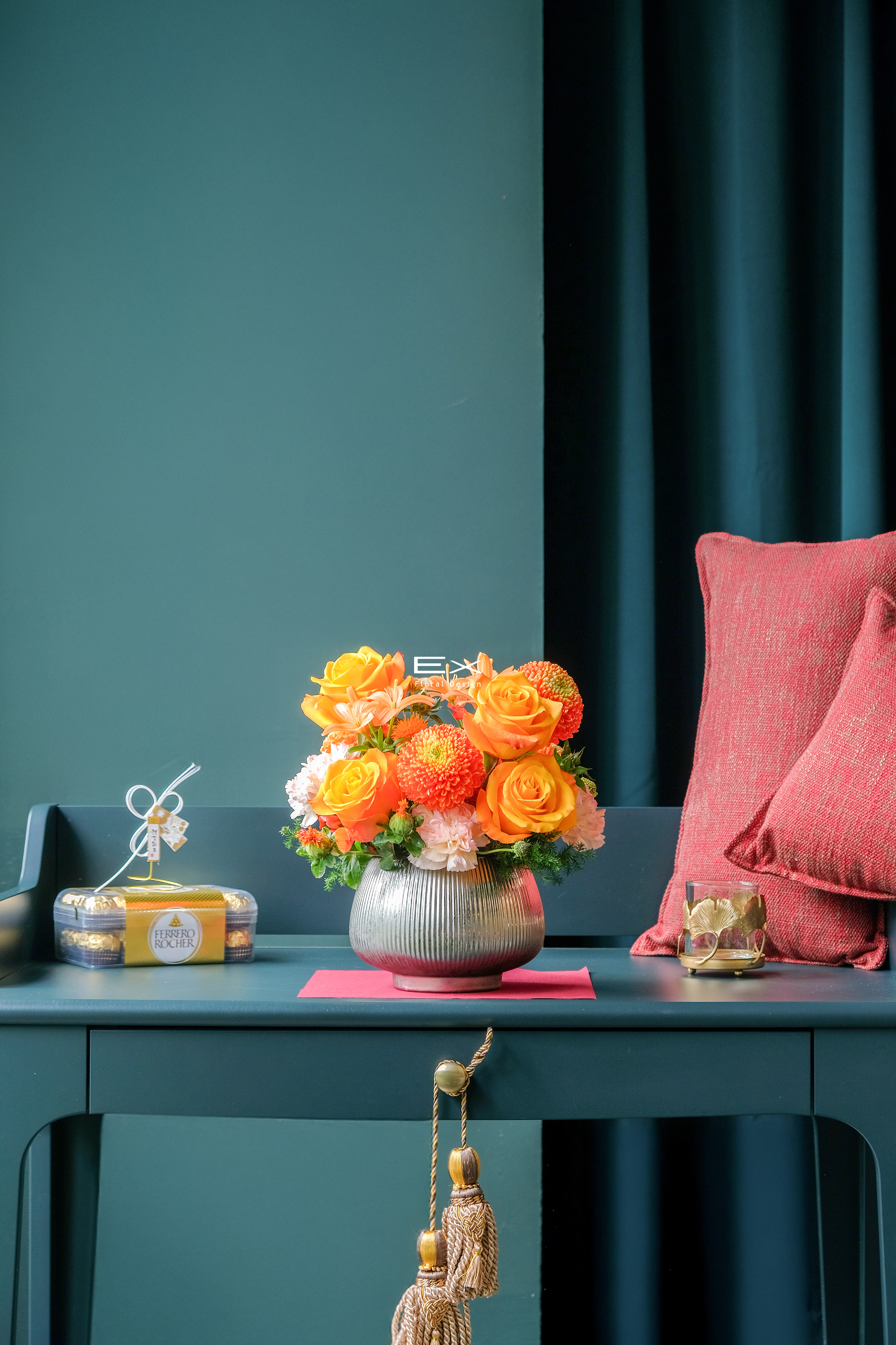 銀風絮 Silver Breeze Bloom｜桌花送禮