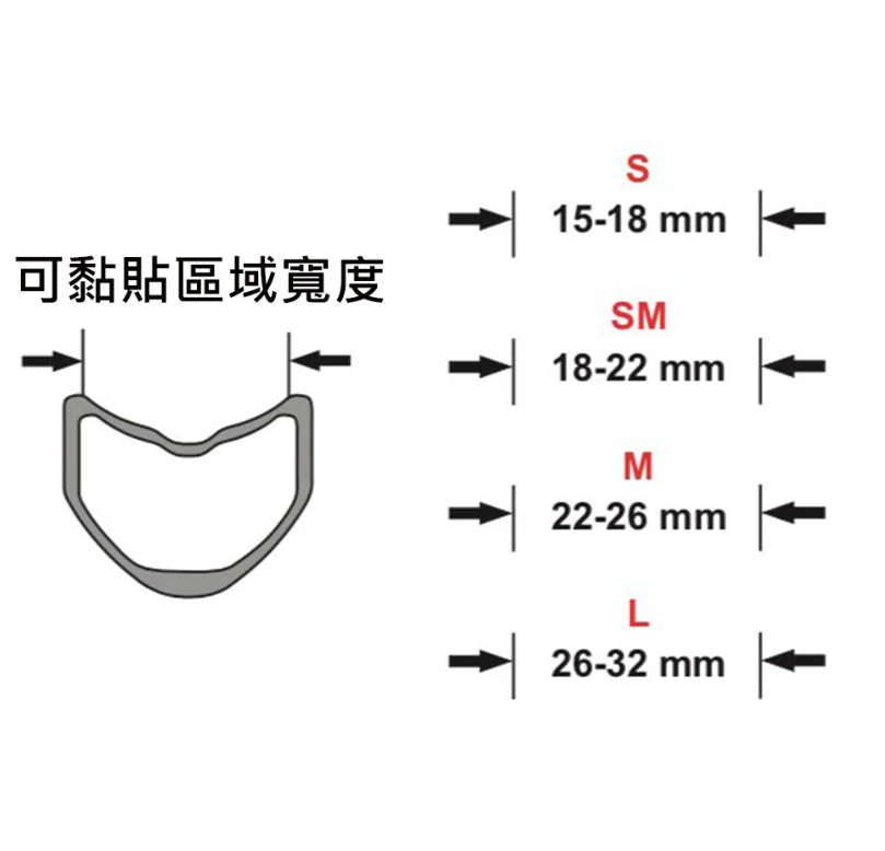 CAROGNA 卡隆雅管胎雙面膠帶/胎貼