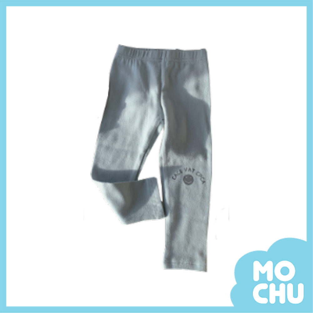 英文笑臉內搭長褲(七色)