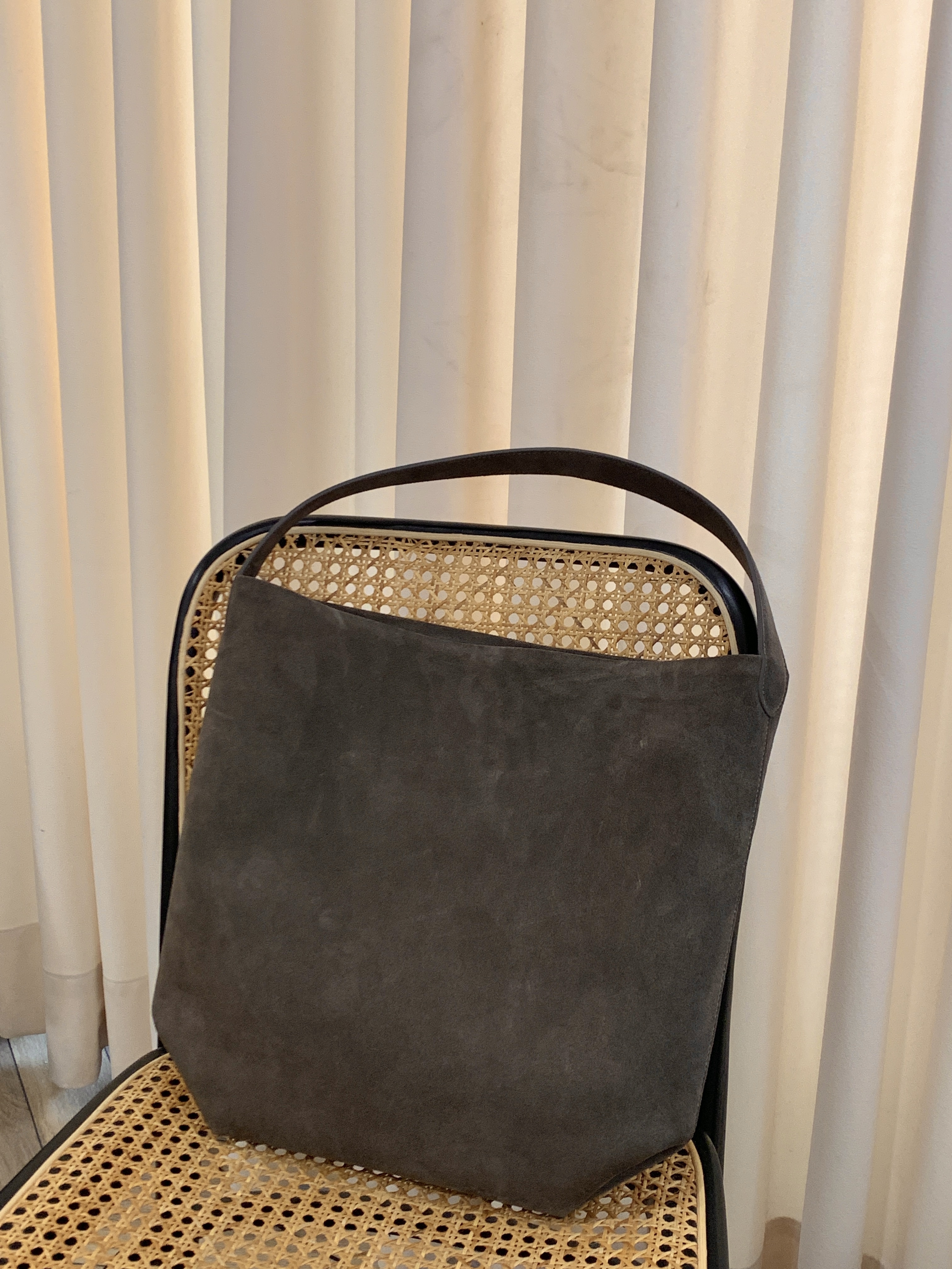 真麂皮水桶包(大號)