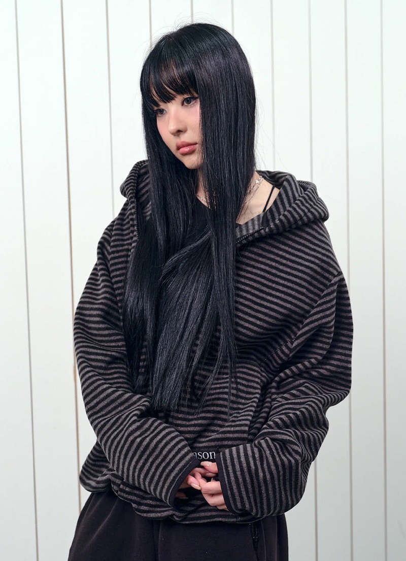 ASON DORIS FLEECE ZIP-UP