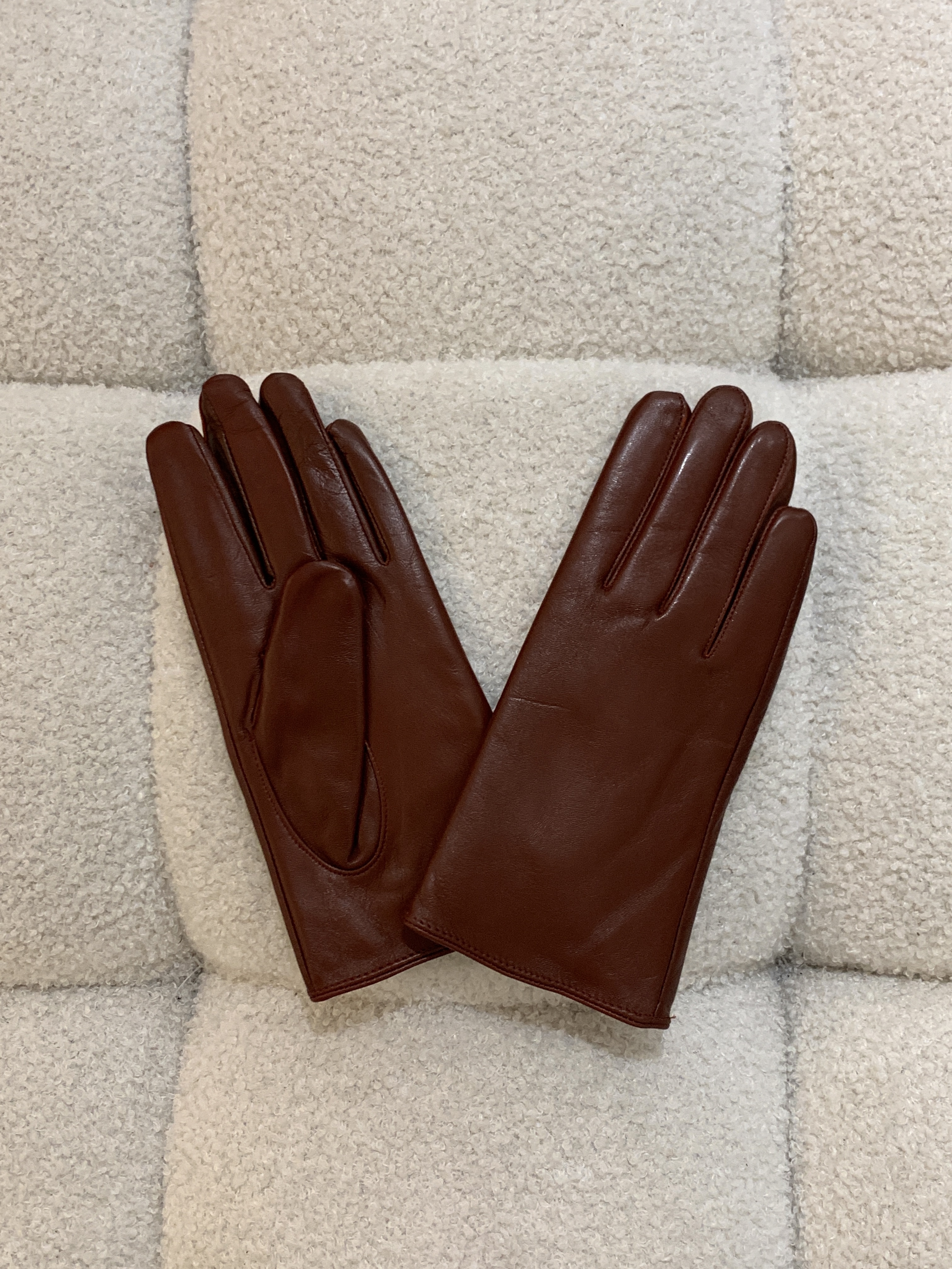 刷毛皮手套(短)