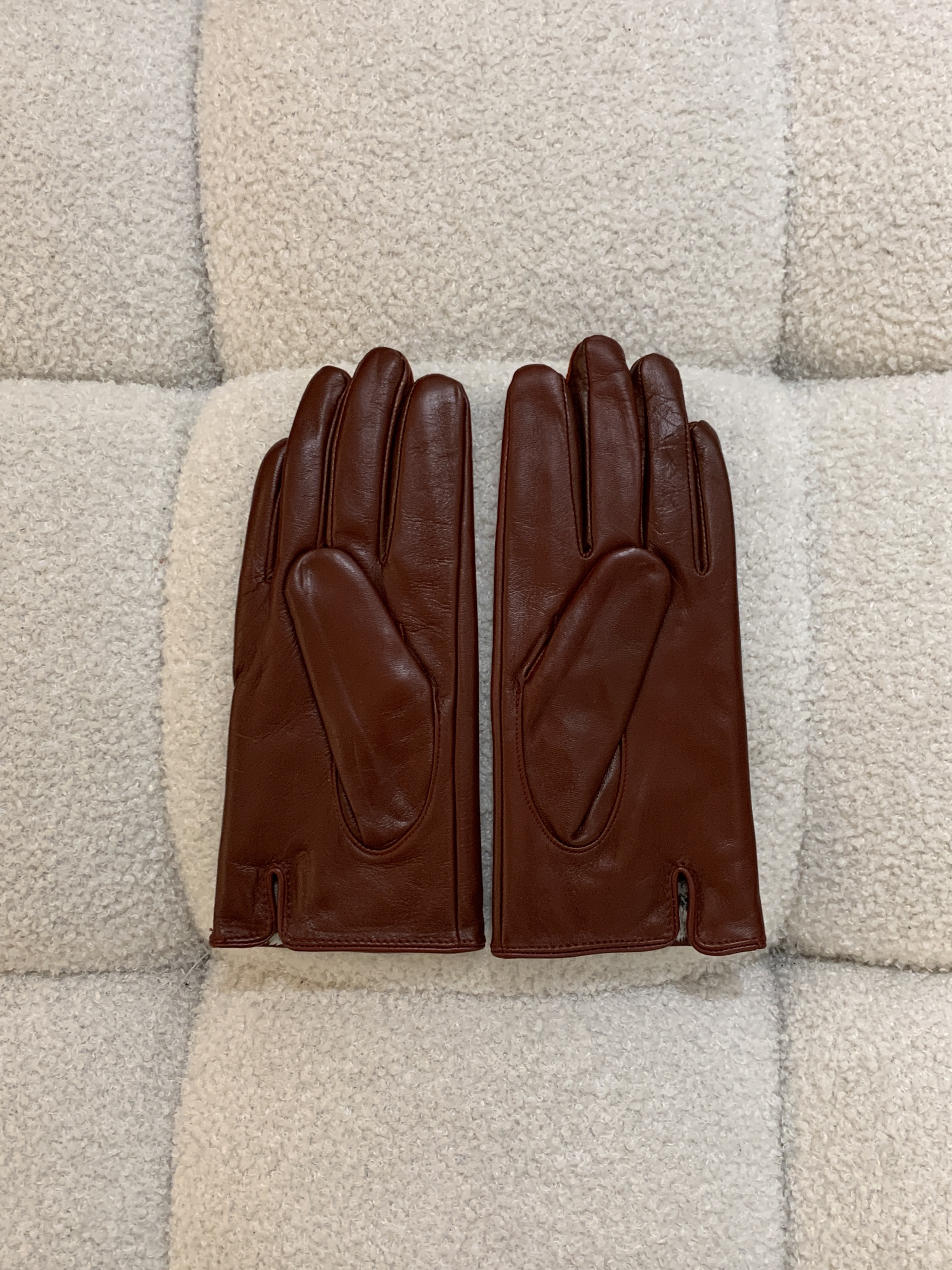 刷毛皮手套(短)