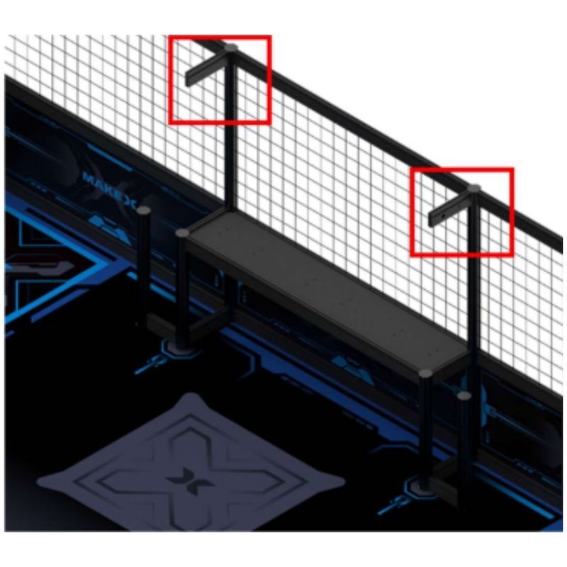 DTSL_2026 MakeX Challenge Storm Breaker Arena and Frame_Flag Hanging Area