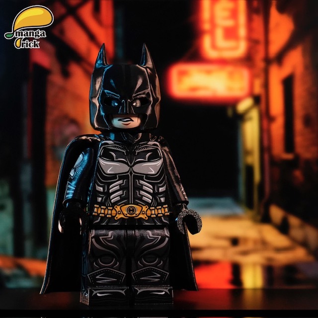 【預訂】【Manga Brick】蝙蝠俠（全開模巨型人仔）