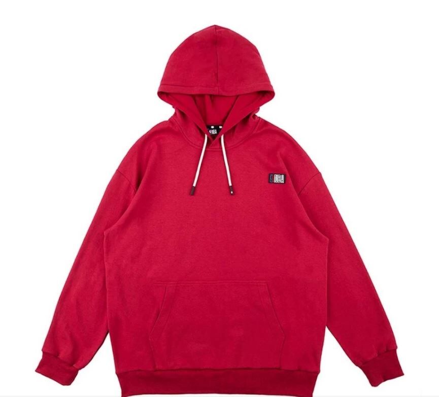 NBA 帽T 落肩 城市 紅 連帽T恤 熱火隊 3355106240