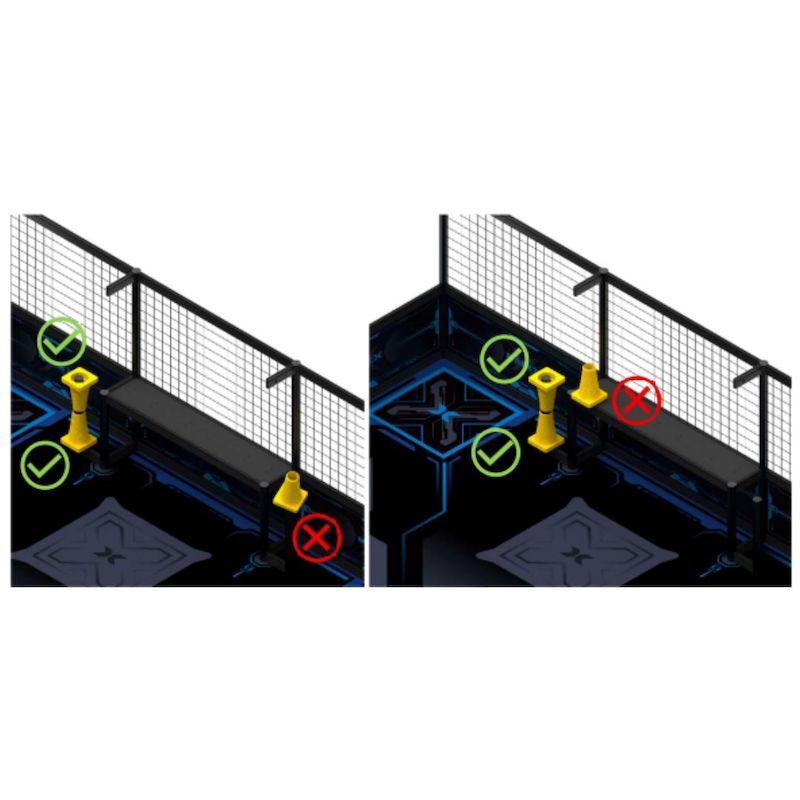 DTSL_2026 MakeX Challenge Storm Breaker Arena and Frame_Transfer Cone Scoring State
