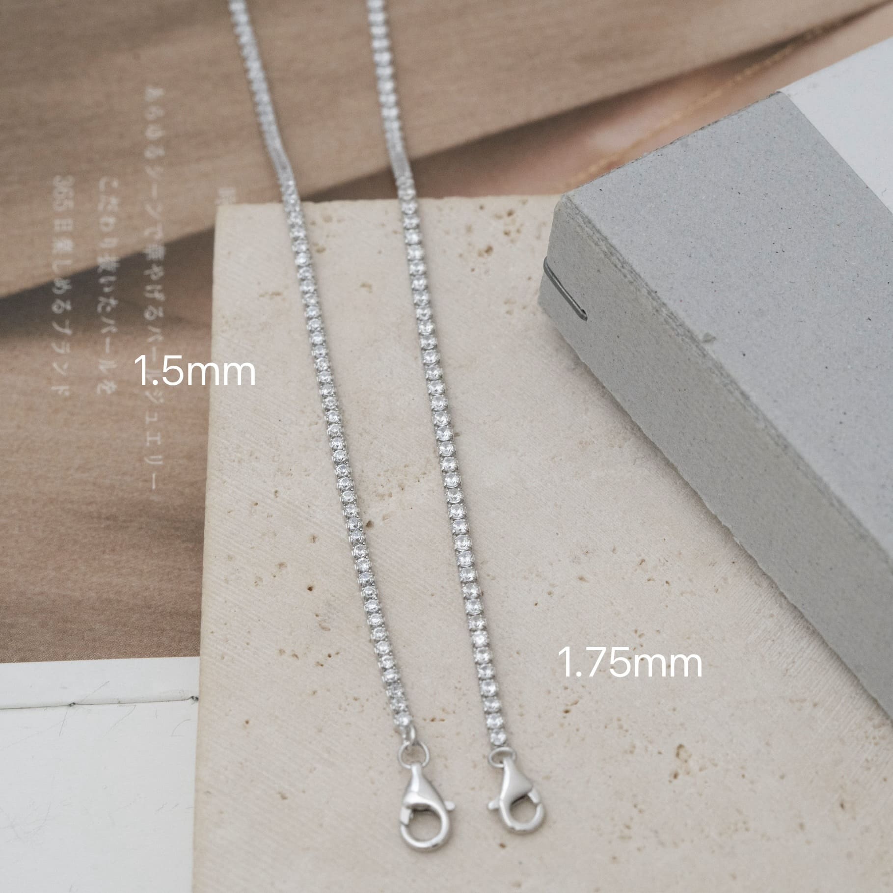 Svb36 (1.5mm鋯石手鏈）