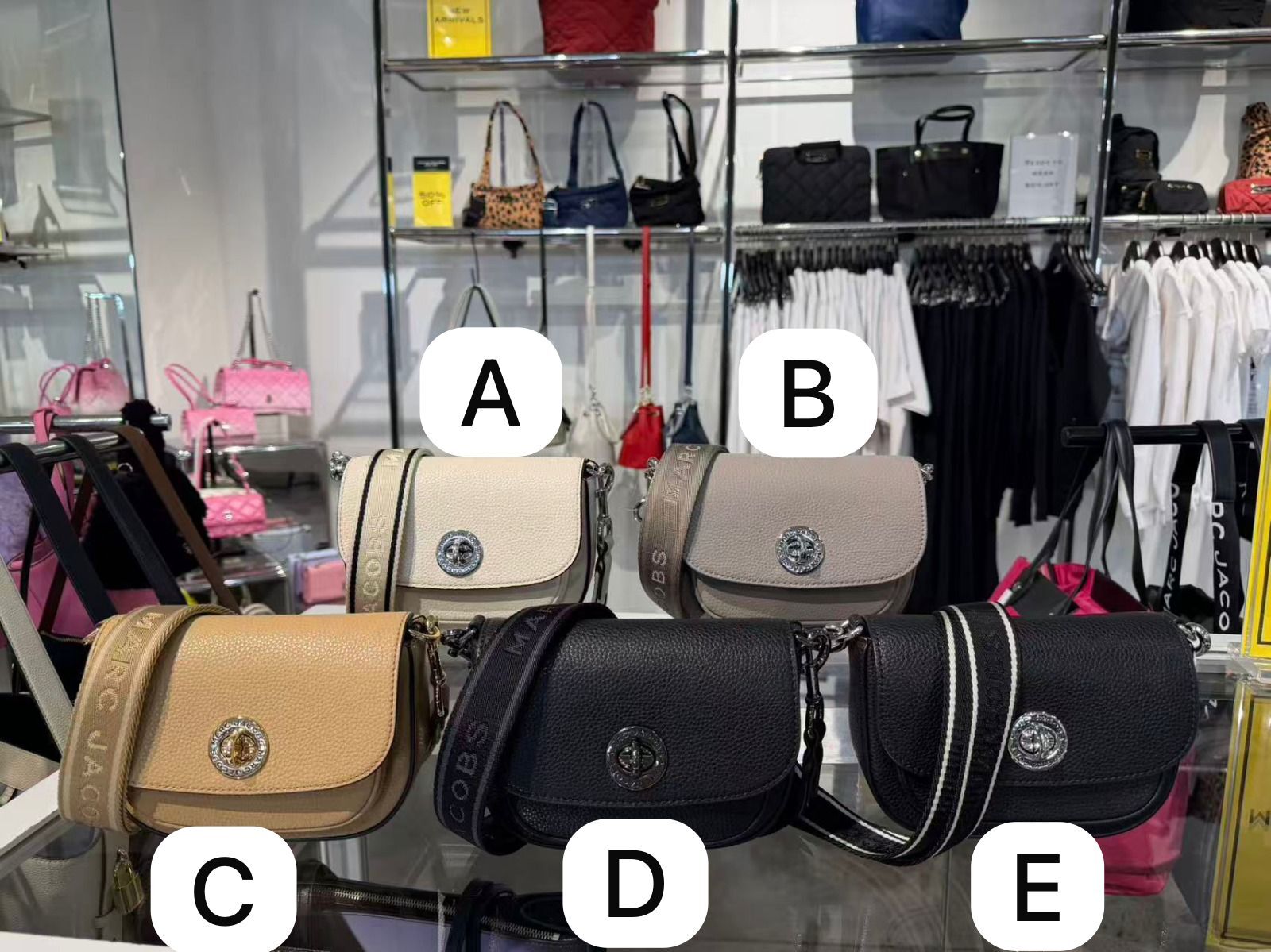 【預購】Q121807 Marc Jacobs OWA Small Saddle Bag