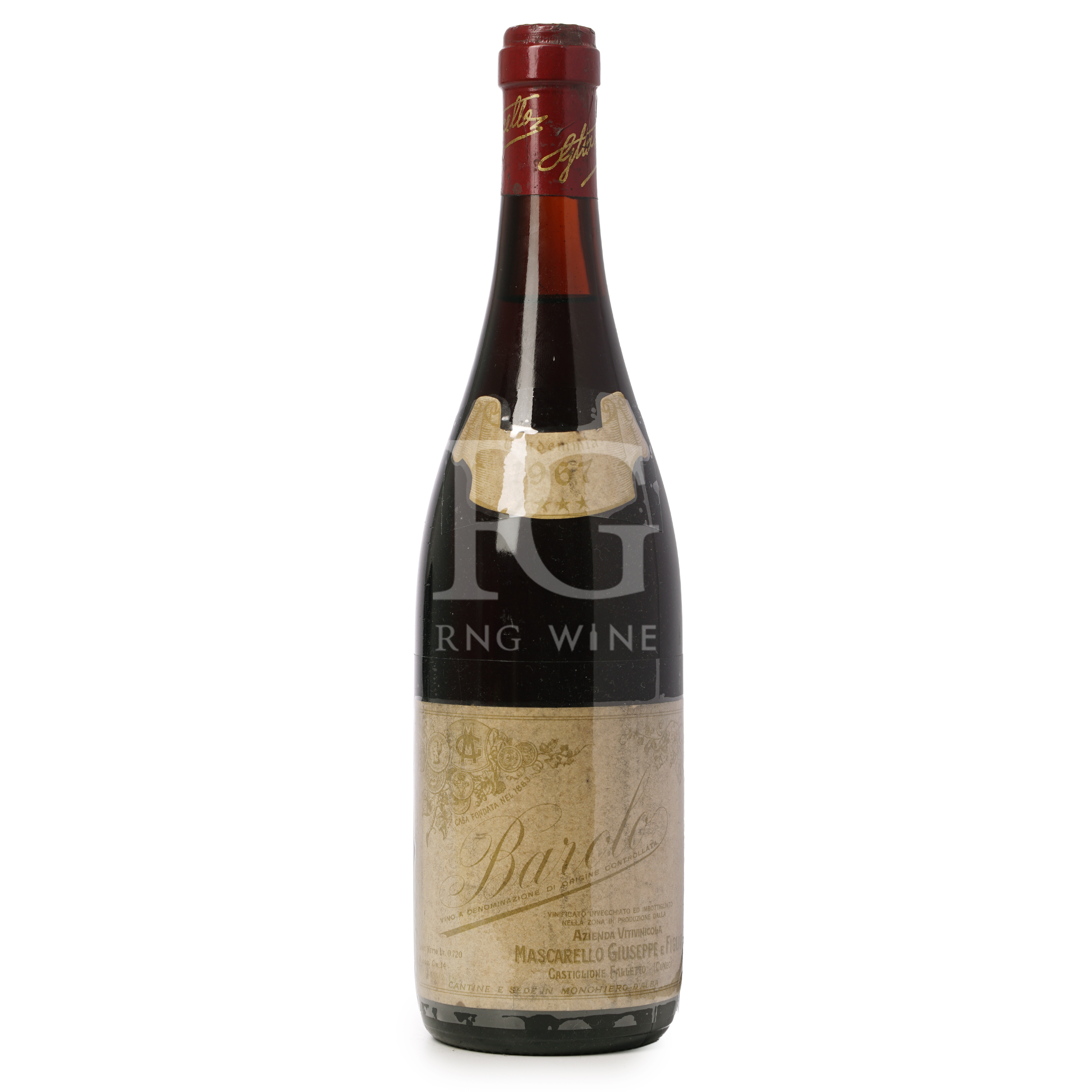 Giuseppe Mascarello e Figlio Barolo 1967 (RP96)