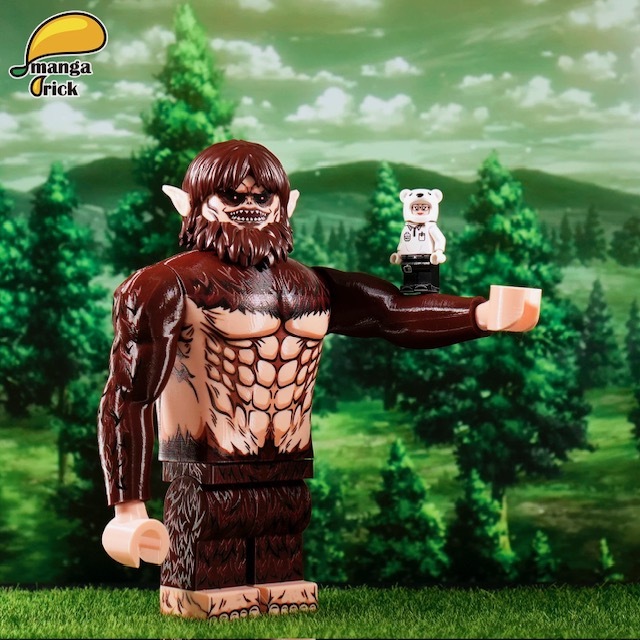 【Manga Brick】泰坦（全開模巨型人仔）