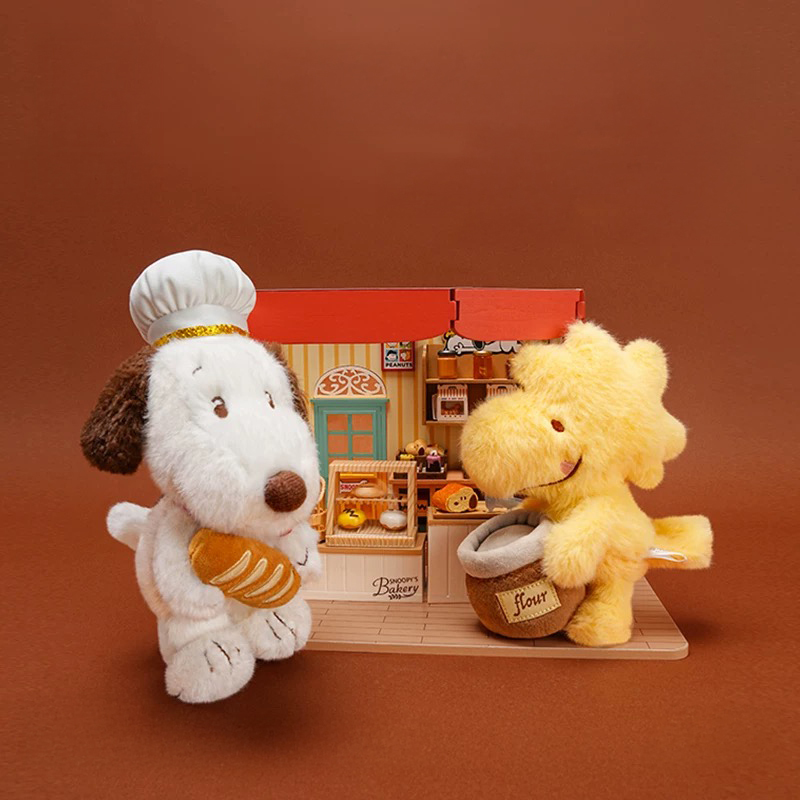 SNOOPY 史努比 烘焙工坊 麵包 毛絨吊飾 鑰匙圈 玩偶 公仔 / 預購