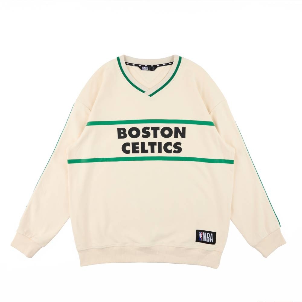 NBA 美式 V領 落肩 長袖上衣 塞爾提克隊 3355112001