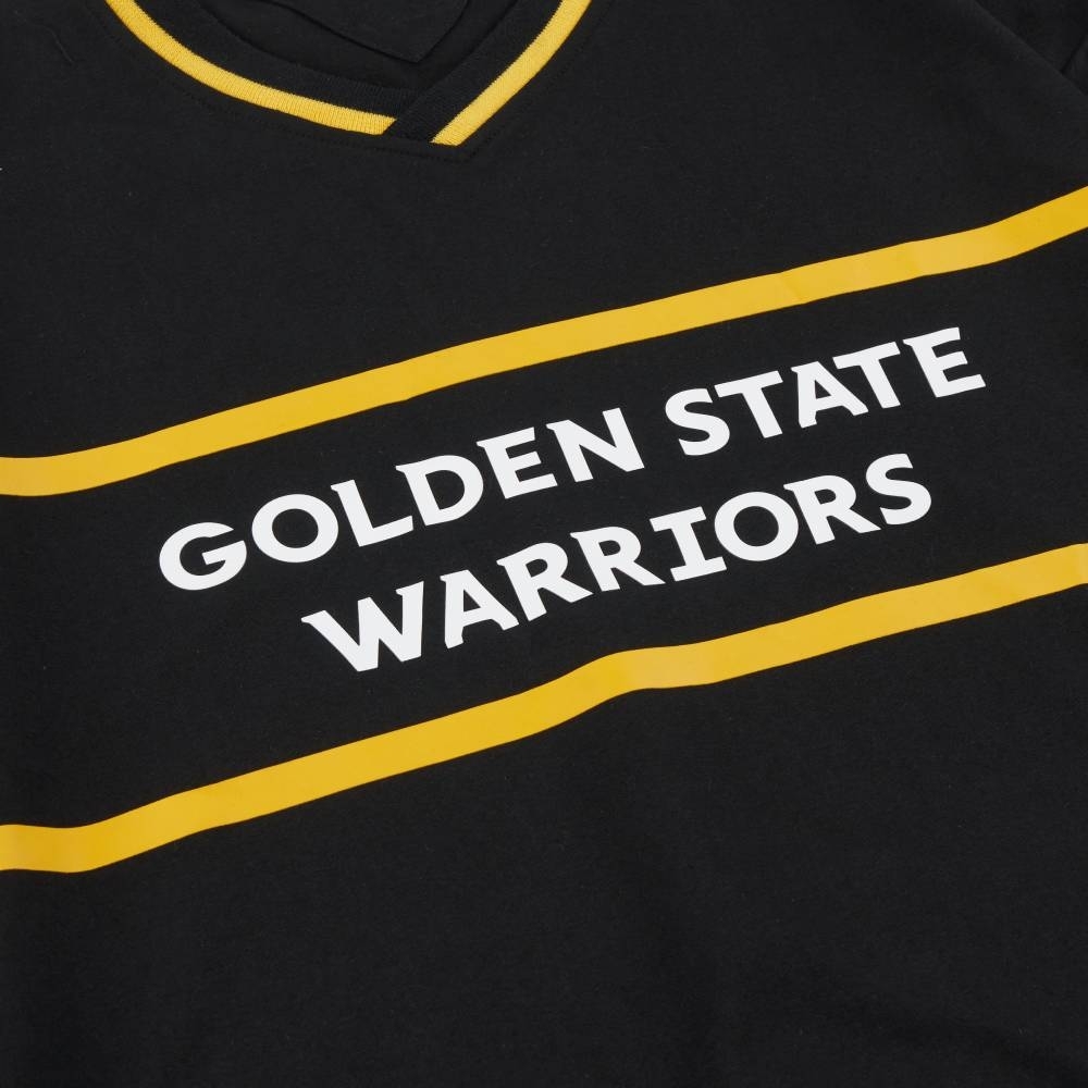 NBA 美式 V領 落肩 長袖上衣 勇士隊 3355112120