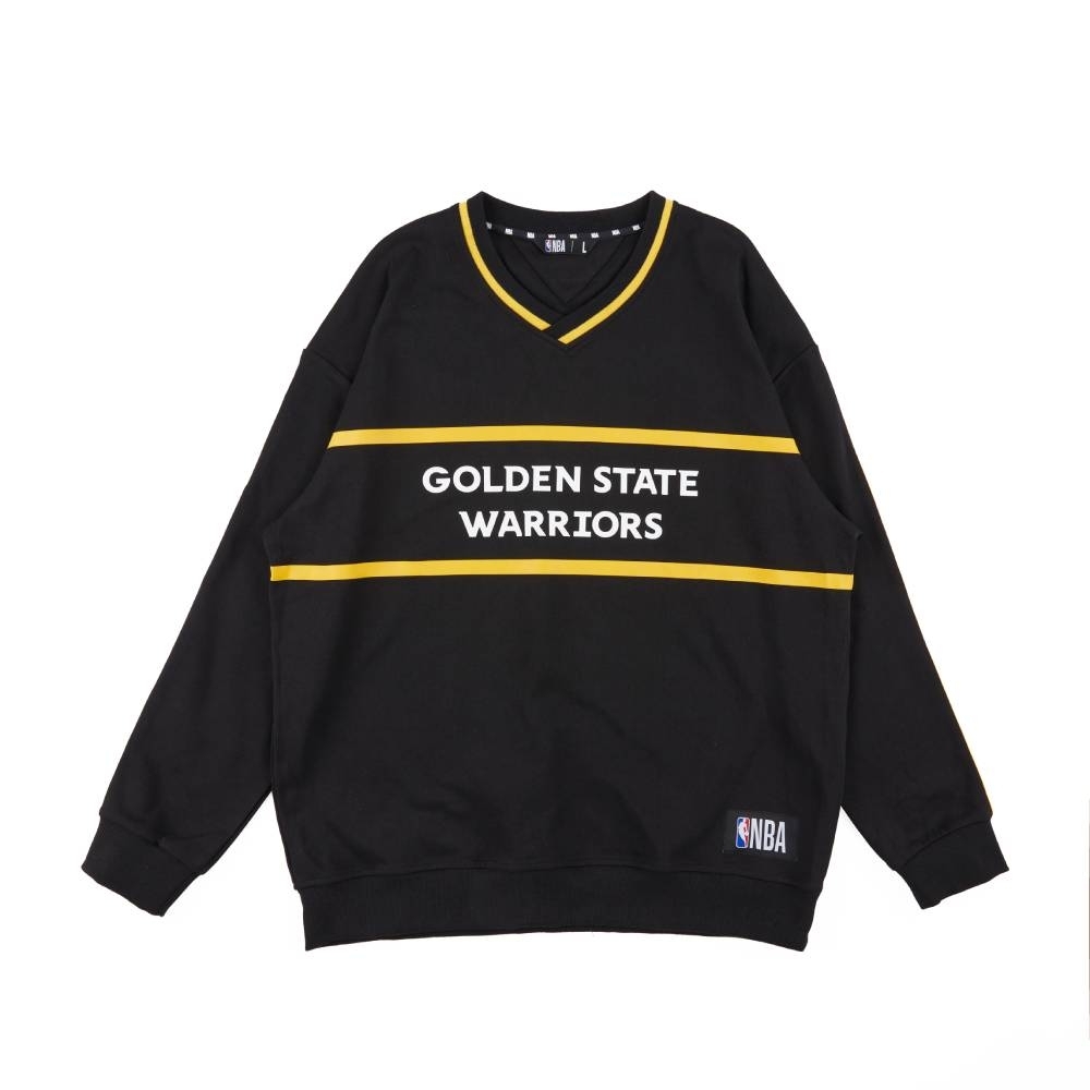 NBA 美式 V領 落肩 長袖上衣 勇士隊 3355112120