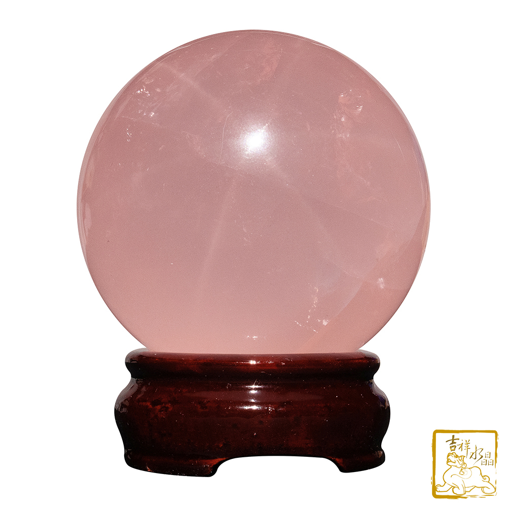 星光粉水晶球 7cm 美滿幸福