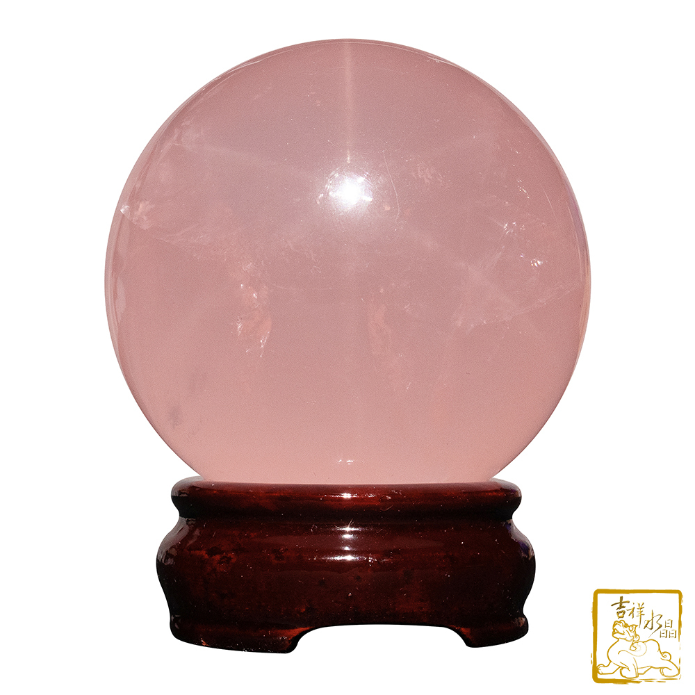 星光粉水晶球 7cm 美滿幸福