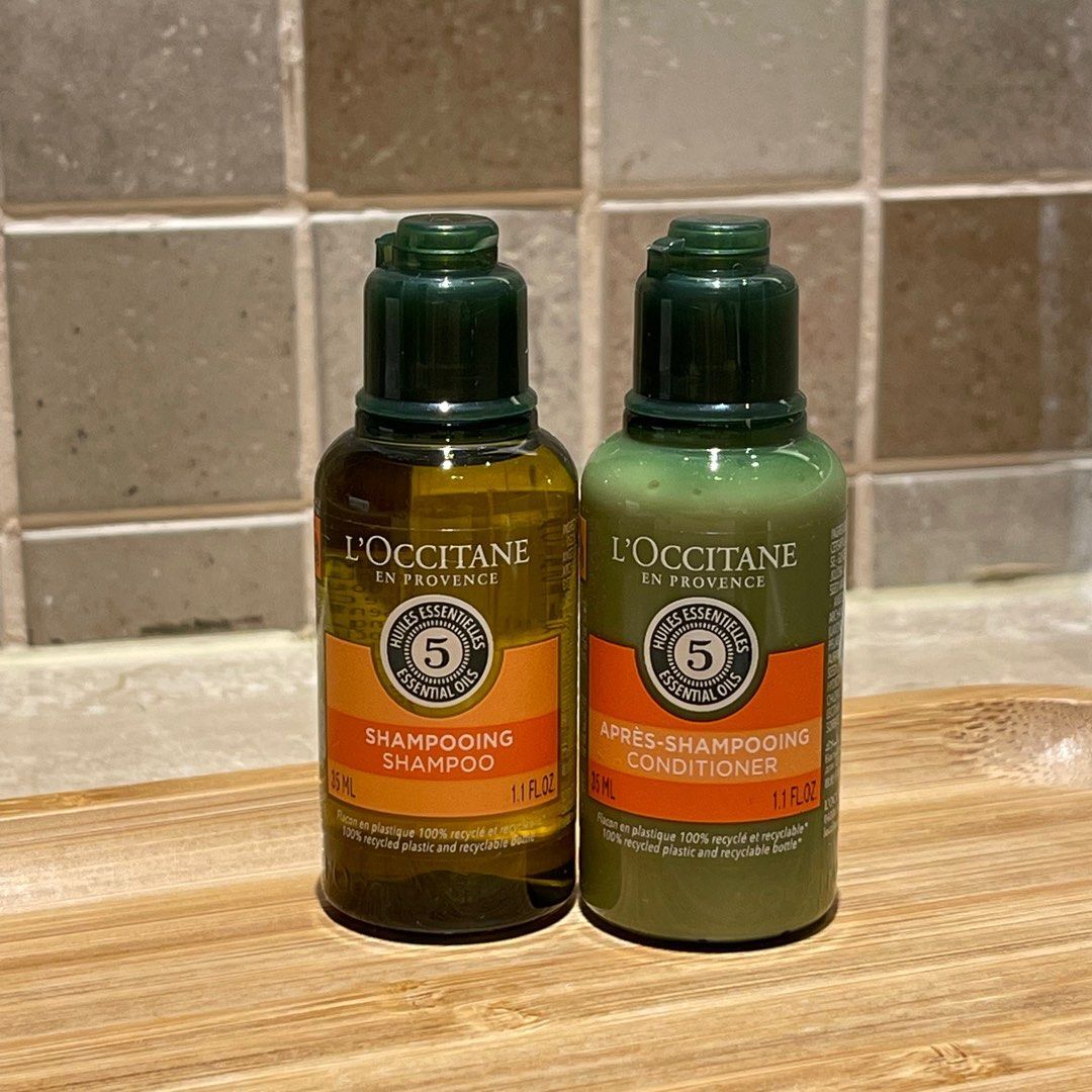 【預訂】AQ121931 L'OCCITANE 草本修護 洗髮乳 + 潤髮乳35ml